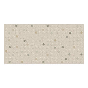 Vives Points Pearl Multicolour 30cm x 60cm Wall and Floor Tile