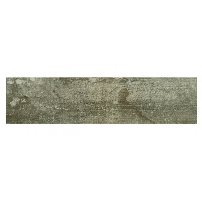 Polished Wood Dark Grey 15cm x 60cm Wall and Floor Tile