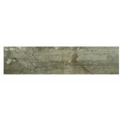 Polished Wood Dark Grey 15cm x 60cm Wall and Floor Tile