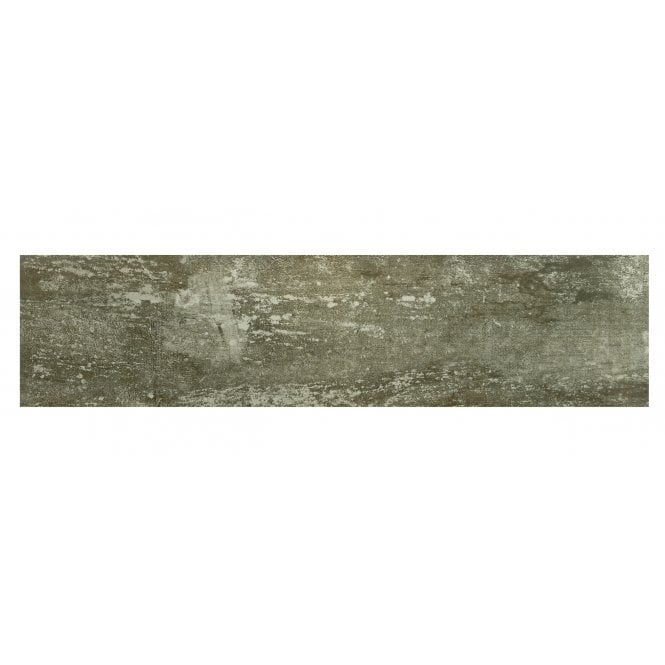 Polished Wood Dark Grey 15cm x 60cm Wall and Floor Tile
