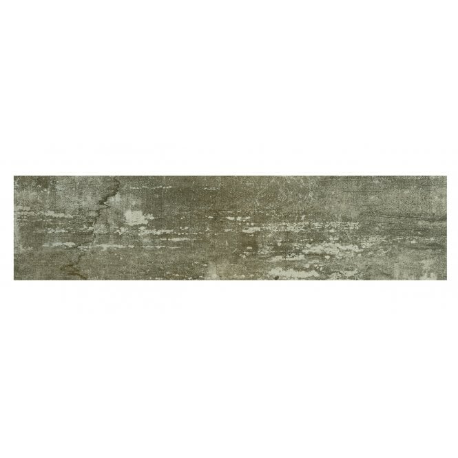 Polished Wood Dark Grey 15cm x 60cm Wall and Floor Tile