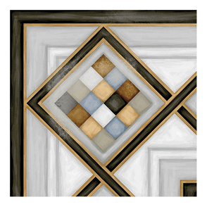 Vives Pombo 3 Multicolor 20cm x 20cm Wall & Floor Tile