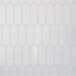 Popsicle White Matt 7.2cm x 19.5cm Wall Tile
