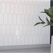 Popsicle White Matt 7.2cm x 19.5cm Wall Tile