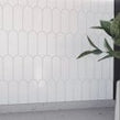 Popsicle White Matt 7.2cm x 19.5cm Wall Tile