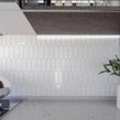 Popsicle White Matt 7.2cm x 19.5cm Wall Tile