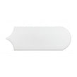 Popsicle White Matt 7.2cm x 19.5cm Wall Tile