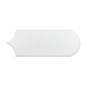 Popsicle White Matt 7.2cm x 19.5cm Wall Tile