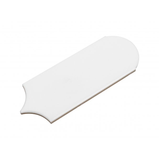 Popsicle White Matt 7.2cm x 19.5cm Wall Tile
