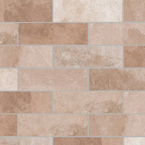 Porto Brick Rust 6cm x 25cm Wall and Floor Tile