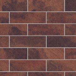 Porto Brick Umber 6cm x 25cm Wall and Floor Tile