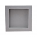 Preformed Tileable Shower Niche Outside 50.8x50.8 /Inside 40.6x40.6/Depth 89mm