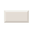 Vives Premium Metro Brick Gloss Soft Cream 10cm x 20cm Wall Tile