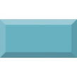 Vives Premium Metro Brick Gloss Spearmint Blue 10cm x 20cm Wall Tile