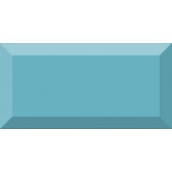 Vives Premium Metro Brick Gloss Spearmint Blue 10cm x 20cm Wall Tile