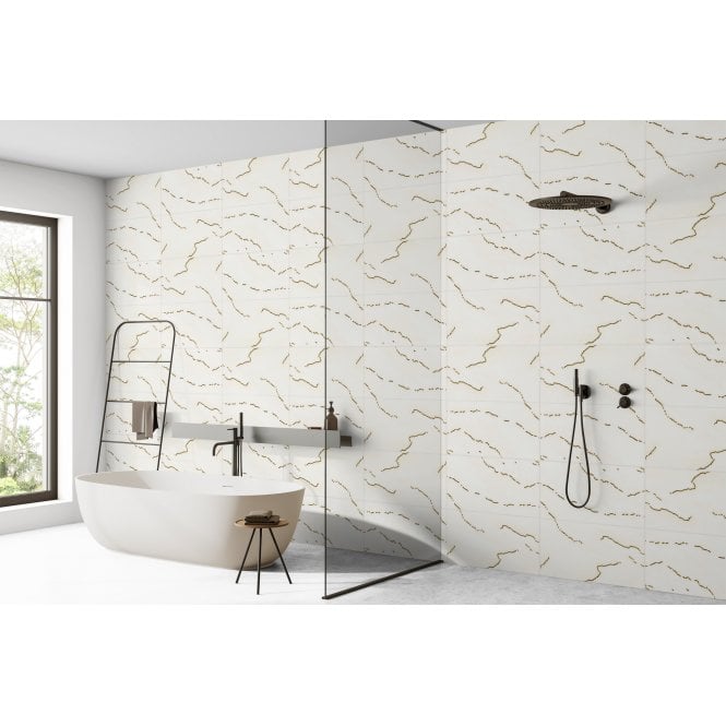 Prestige Bone Gold 30cm x 60cm Wall & Floor Tile