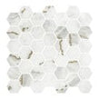 Prestige Bone Gold 32.4cm x 33.2cm Mosaic Tile