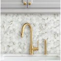 Prestige Bone Gold 32.4cm x 33.2cm Mosaic Tile