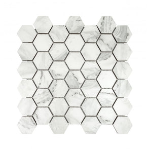 Prestige Bone Silver 32.4cm x 33.2cm Mosaic Tile