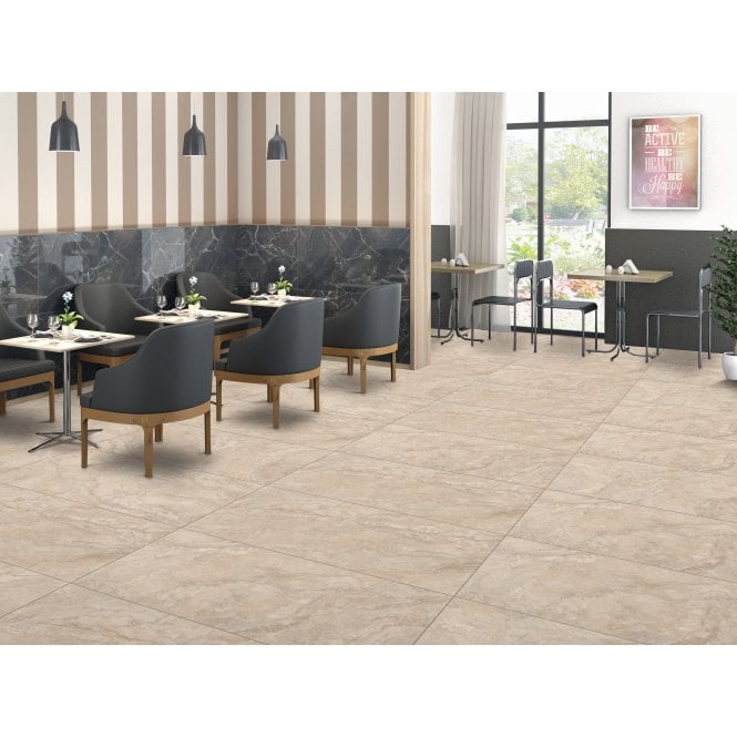Priscilla Crema 60cm x 120cm Wall & Floor Tile