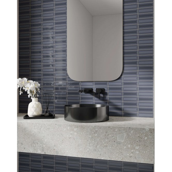 Prisma Denim 15cm x 30cm Wall Tile