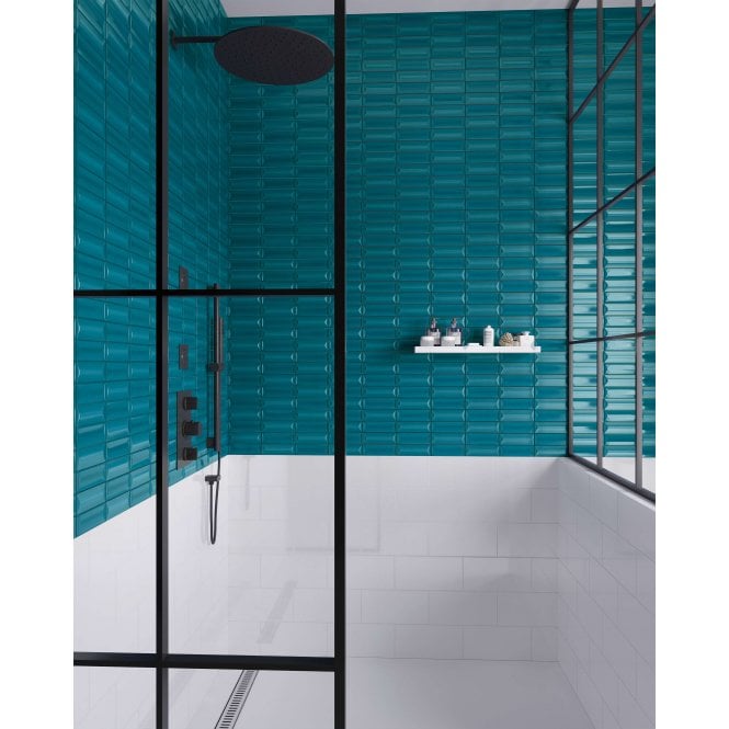 Prisma Petrol 15cm x 30cm Wall Tile