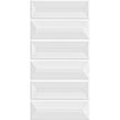 Prisma White Glossy 15cm x 30cm Wall Tile