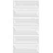 Prisma White Glossy 15cm x 30cm Wall Tile