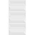 Prisma White Glossy 15cm x 30cm Wall Tile