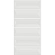 Prisma White Matt 15cm x 30cm Wall Tile