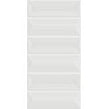 Prisma White Matt 15cm x 30cm Wall Tile