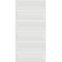 Prisma White Matt 15cm x 30cm Wall Tile