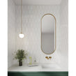 Prisma White Matt 15cm x 30cm Wall Tile