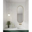 Prisma White Matt 15cm x 30cm Wall Tile