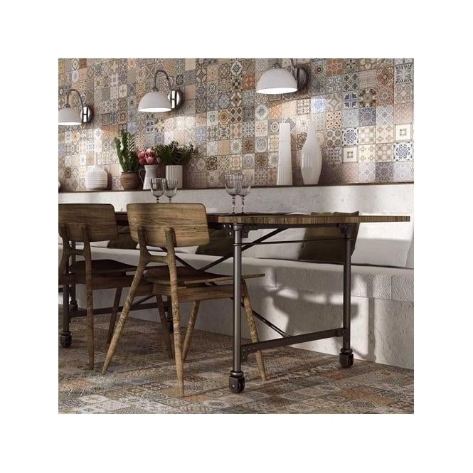 Realonda Provenza Decor 44.2cm x 44.2cm Wall and Floor Tile