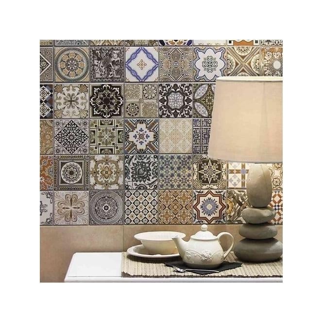 Realonda Provenza Decor 44.2cm x 44.2cm Wall and Floor Tile