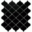 Provenzale Black Gloss Mosaic 30cm x 30cm Mosaic Tile