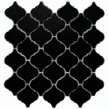 Provenzale Black Gloss Mosaic 30cm x 30cm Mosaic Tile