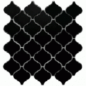 Provenzale Black Gloss Mosaic 30cm x 30cm Mosaic Tile