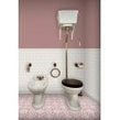 British Ceramic Tile Puddle Glaze Cottage Ivory 15cm x 15cm Skirting Tile