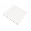 British Ceramic Tile Puddle Glaze Cotton White 15cm x 15cm Skirting Tile