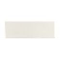 British Ceramic Tile Puddle Glaze Cotton White 5cm x 15cm Wall Tile