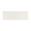 British Ceramic Tile Puddle Glaze Cotton White 5cm x 15cm Wall Tile