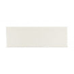 British Ceramic Tile Puddle Glaze Cotton White 5cm x 15cm Wall Tile