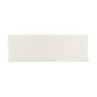 British Ceramic Tile Puddle Glaze Cotton White 5cm x 15cm Wall Tile