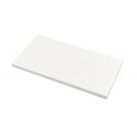 British Ceramic Tile Puddle Glaze Cotton White 7.5cm x 15cm Wall Tile