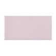 British Ceramic Tile Puddle Glaze English Rose 7.5cm x 15cm Wall Tile