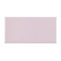 British Ceramic Tile Puddle Glaze English Rose 7.5cm x 15cm Wall Tile