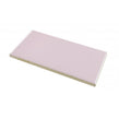 British Ceramic Tile Puddle Glaze English Rose 7.5cm x 15cm Wall Tile