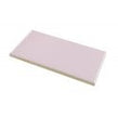 British Ceramic Tile Puddle Glaze English Rose 7.5cm x 15cm Wall Tile